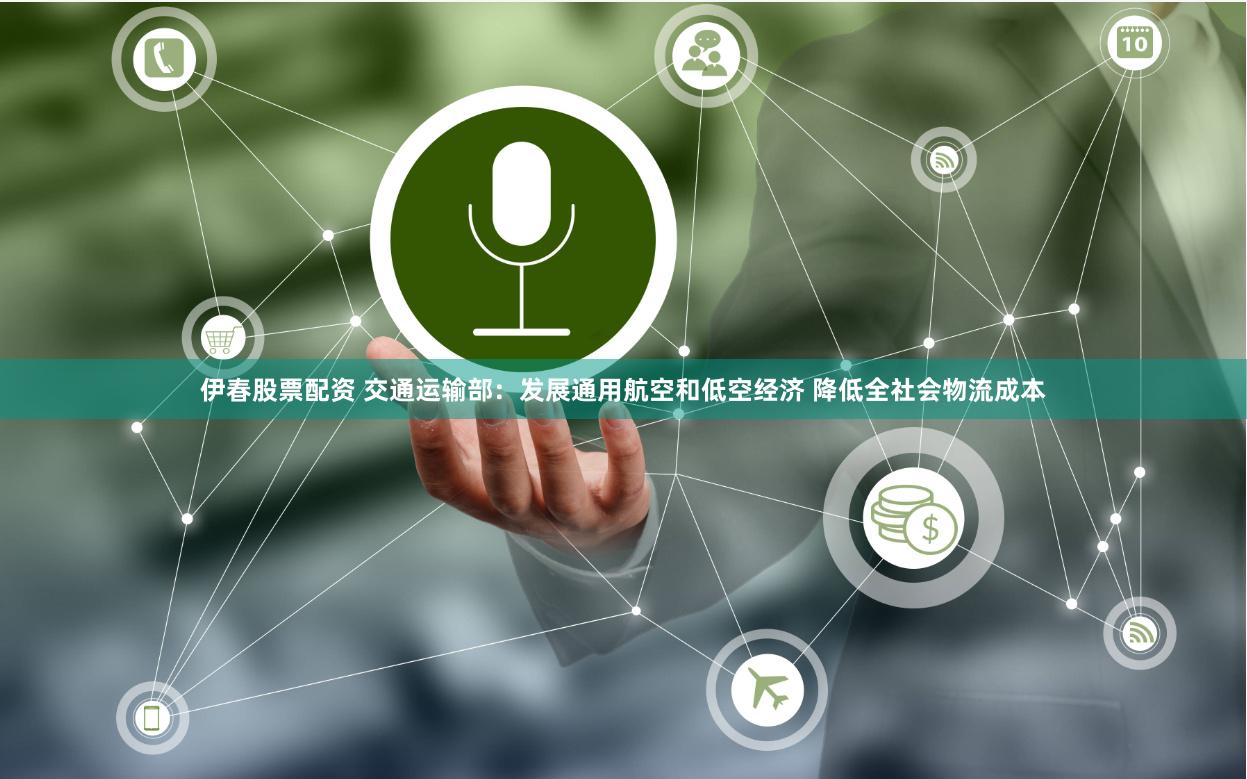 伊春股票配资 交通运输部：发展通用航空和低空经济 降低全社会物流成本